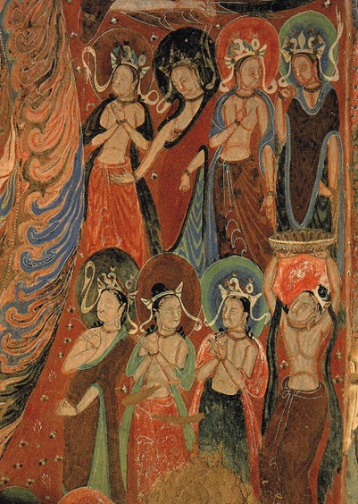 Mongo Caves Mural, 535-556 (Western Wei)  
